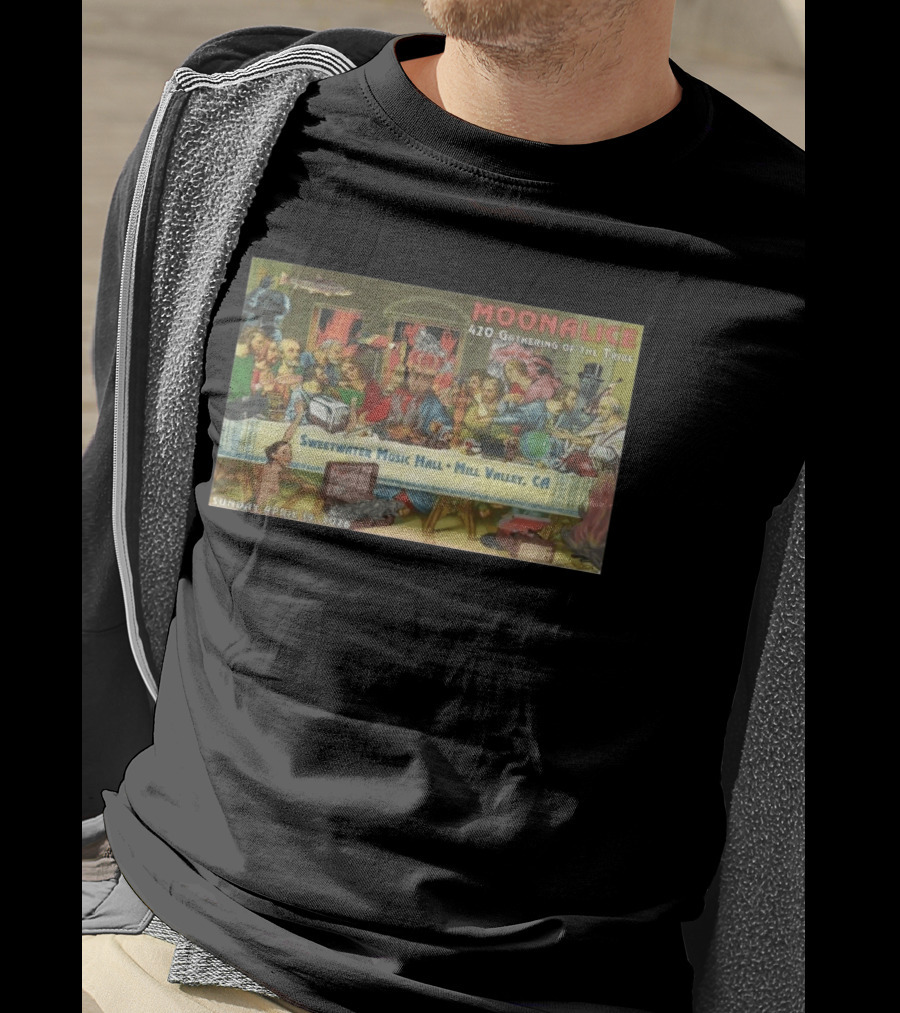 Moonalice 420 Gathering Of The Tribe Sweetwater Music Hall April 19 2026 Mill Valley CA T-Shirt