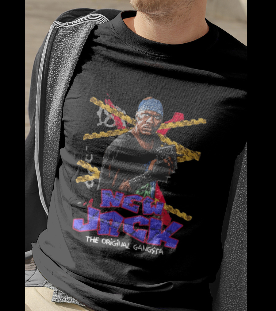 New Jack The Original Gangsta Classic Wrestling Legend T-Shirt