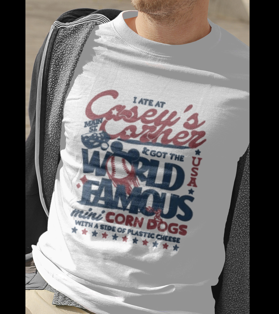 Casey's Corner World Famous Mini Corn Dogs USA T-Shirt