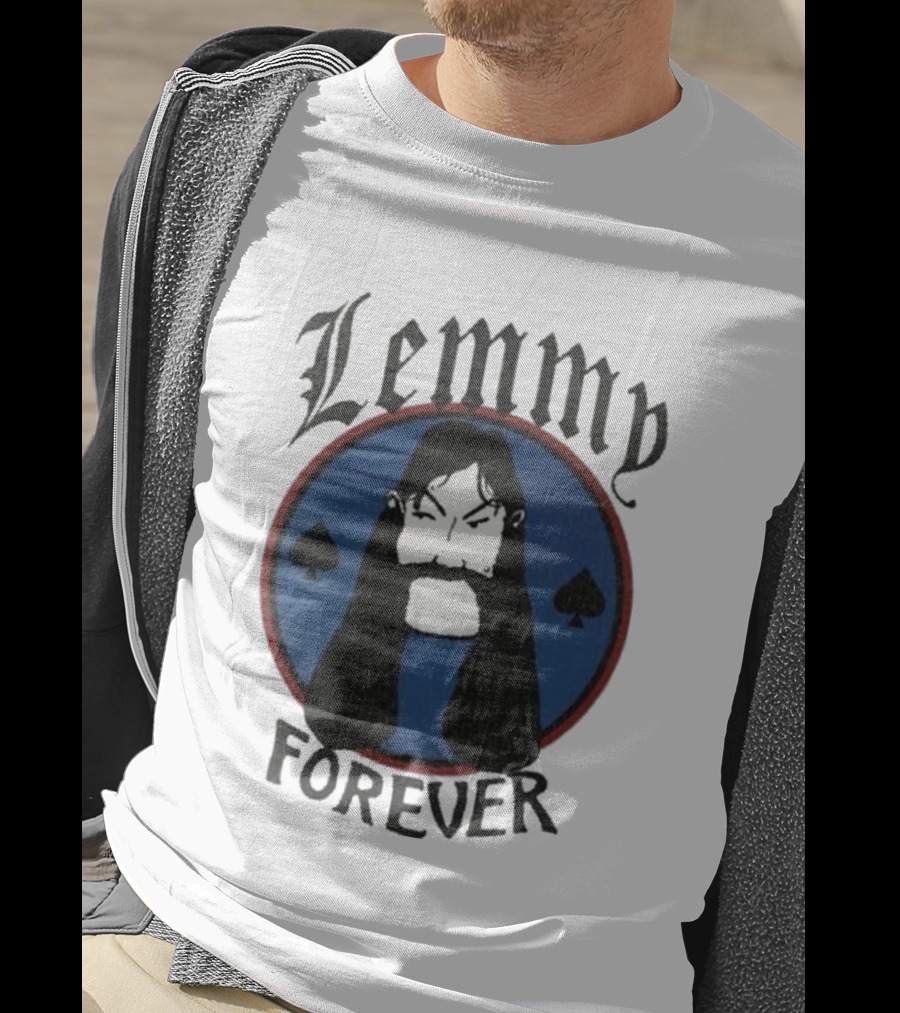 Lemmy Forever Motorhead Tribute Ace Of Spades T-Shirt