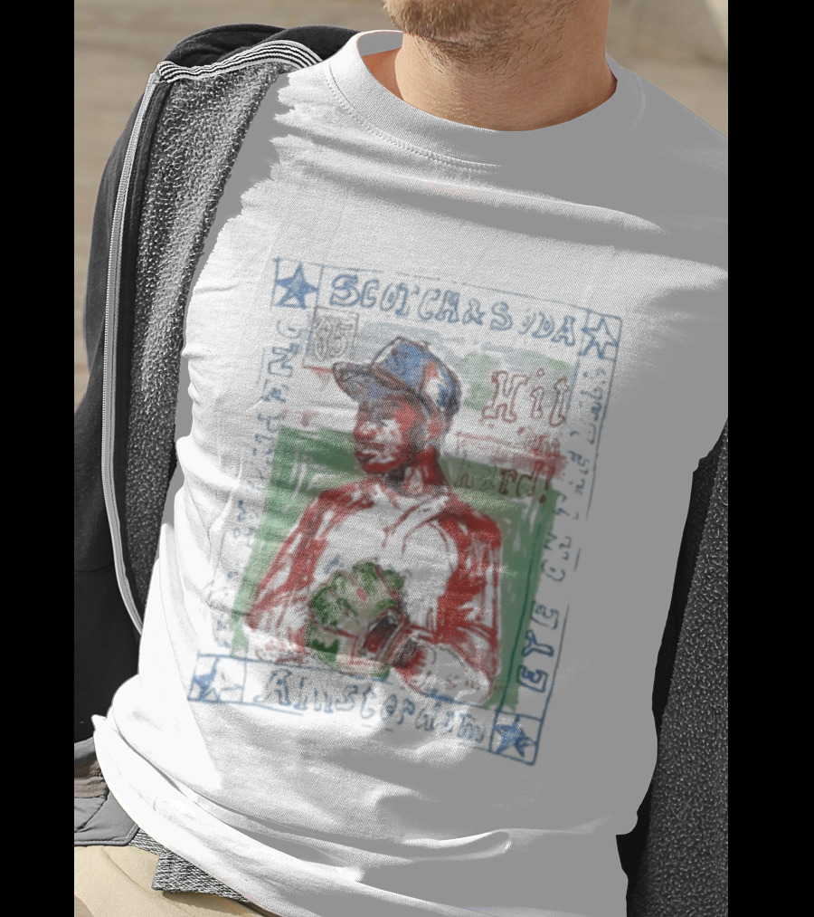Scotch And Soda Baseball Relaxed Fit T-Shirt