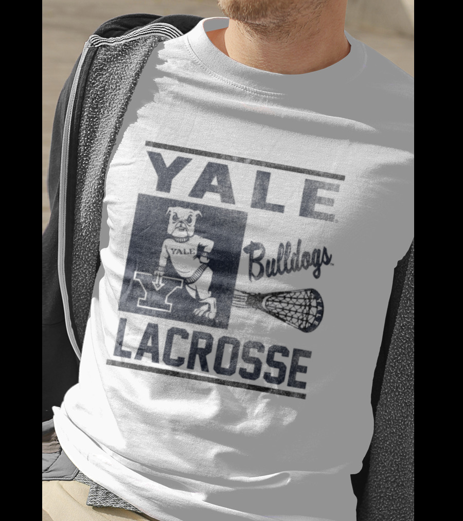 Yale Bulldogs Lacrosse Team Spirit Y T-Shirt