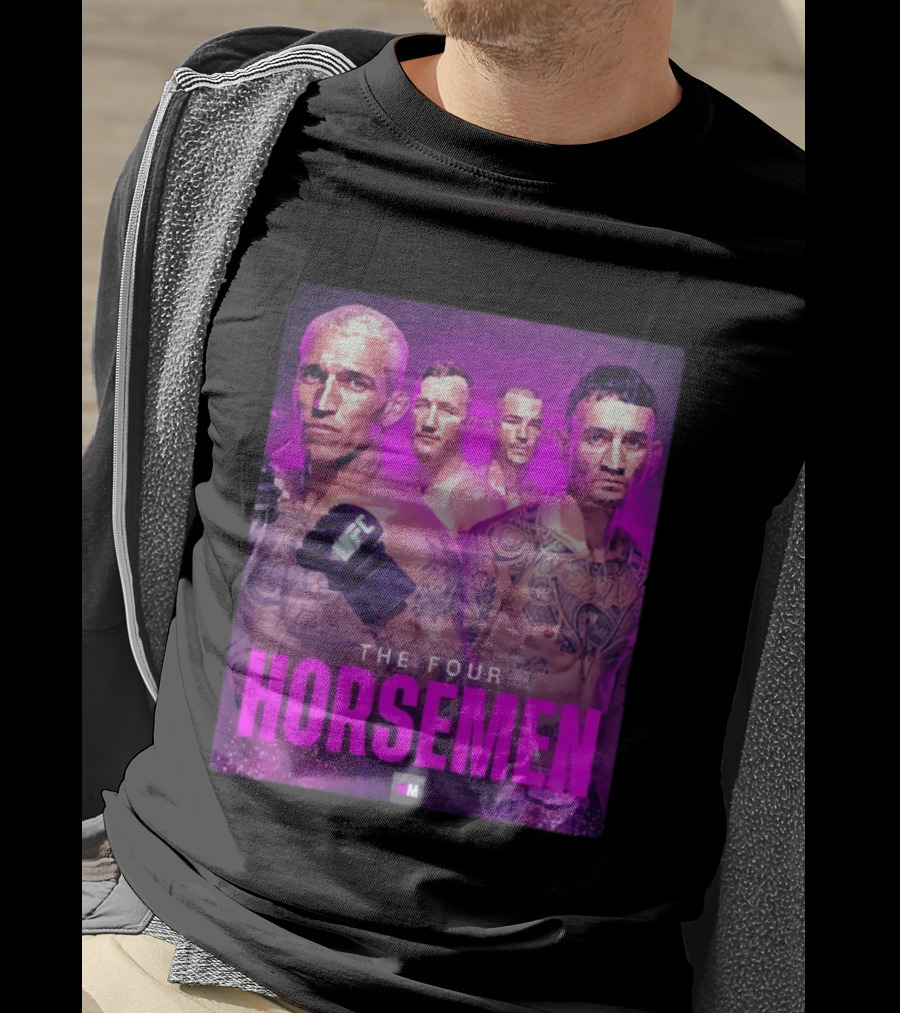 The Four Horsemen Oliveira Holloway Poirier Gaethje UFC Lightweight Champions T-Shirt