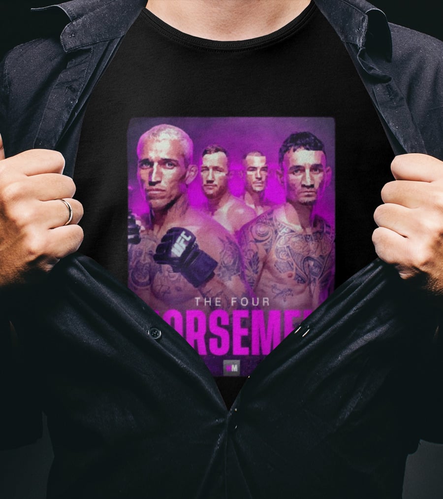 The Four Horsemen Oliveira Holloway Poirier Gaethje UFC Lightweight Champions T-Shirt