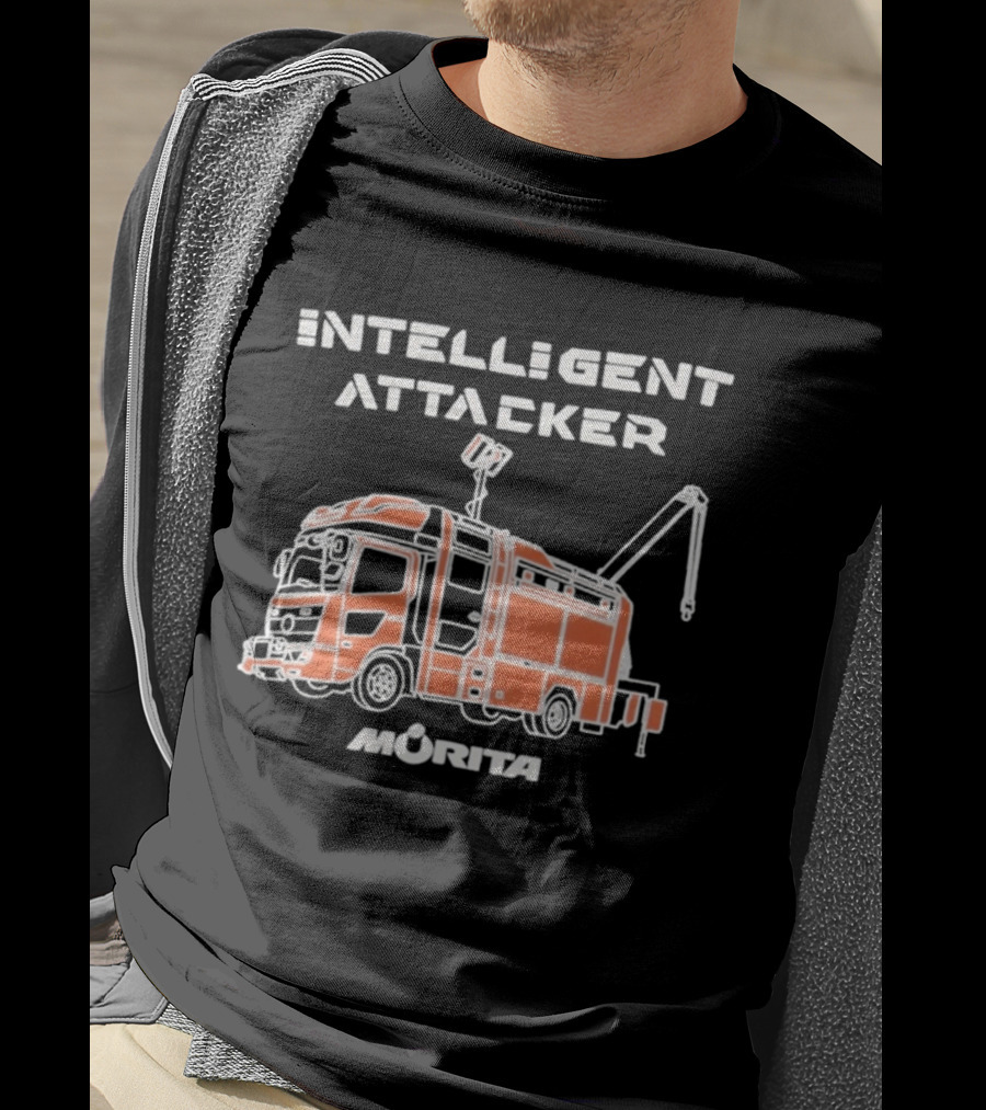 INTELLIGENT ATTACKER MORITA Fire Truck T-Shirt