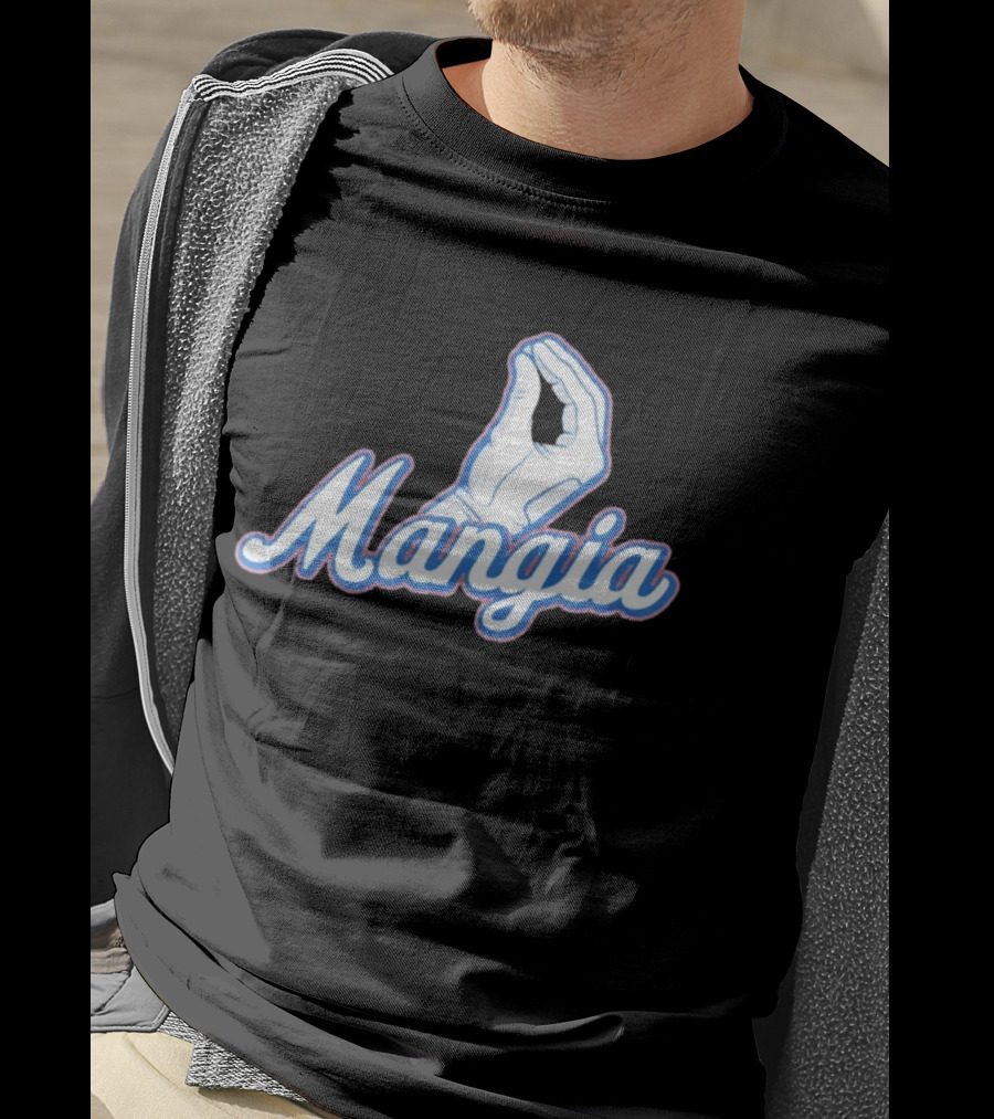 Mangia Italian Pinched Fingers Gesture Almost Sold Out T-Shirt