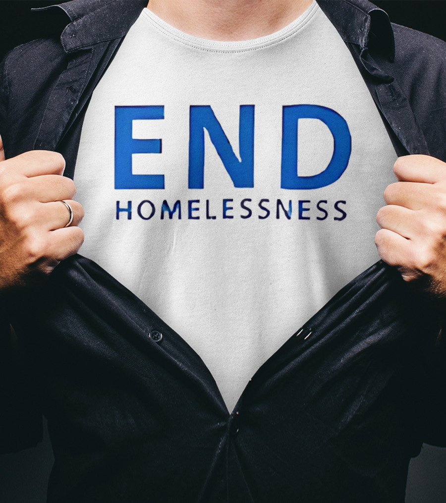 The White Lotus Quinn Mossbacher End Homelessness T-Shirt