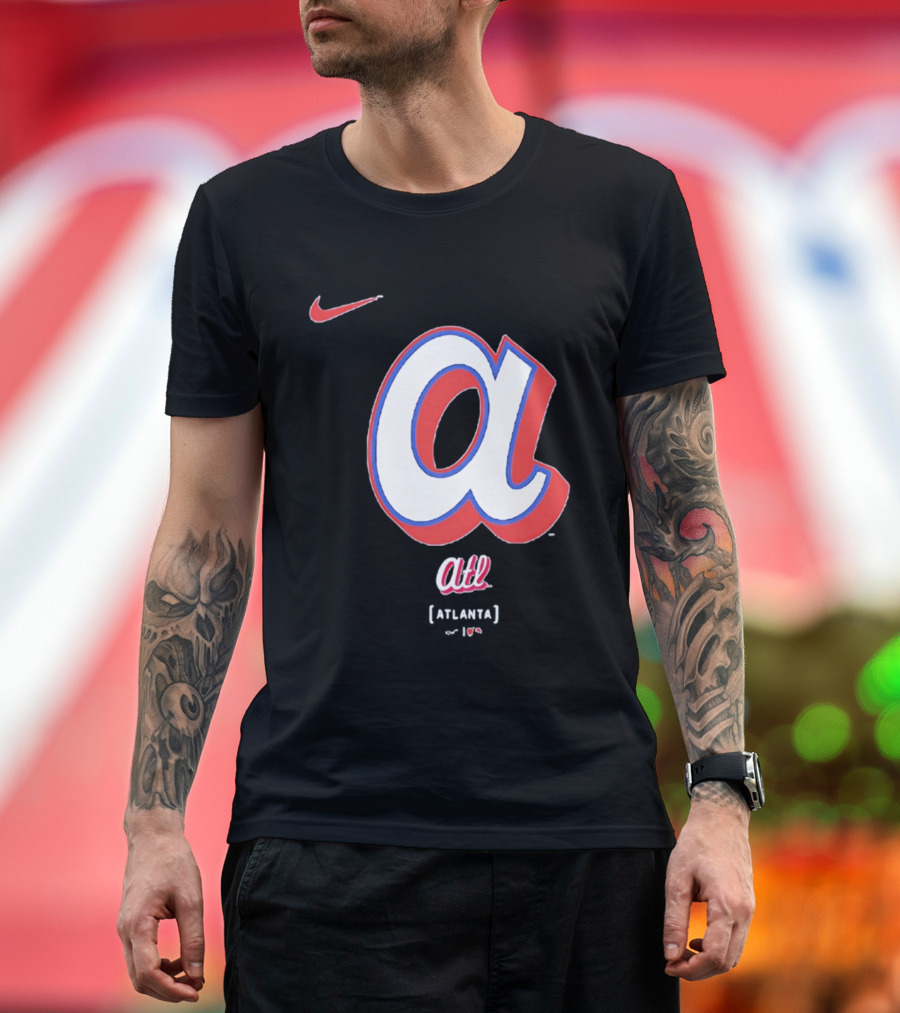 Atlanta Braves Atl Atlanta 2026 City Connect Nike T-Shirt