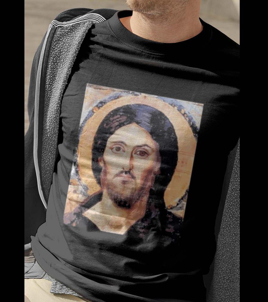 Jesus Christ Pantocrator Icon St. Catherine's Monastery Sinai T-Shirt