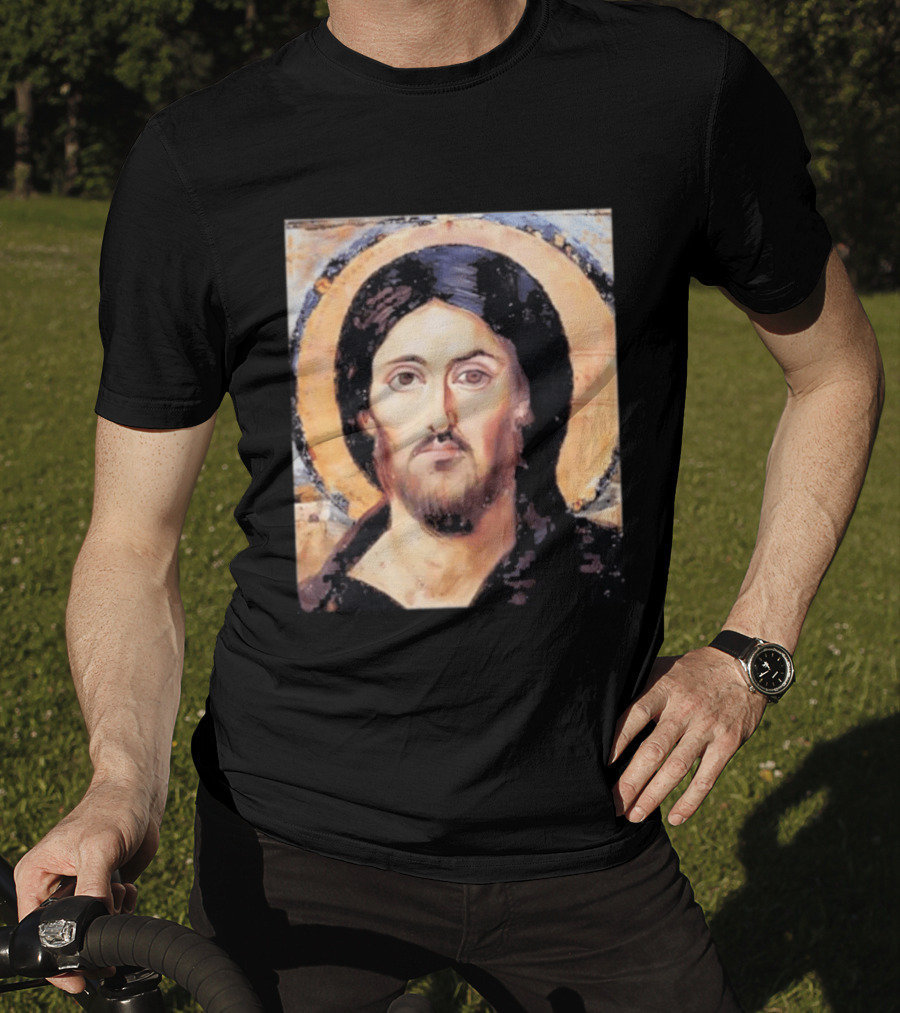 Jesus Christ Pantocrator Icon St. Catherine's Monastery Sinai T-Shirt