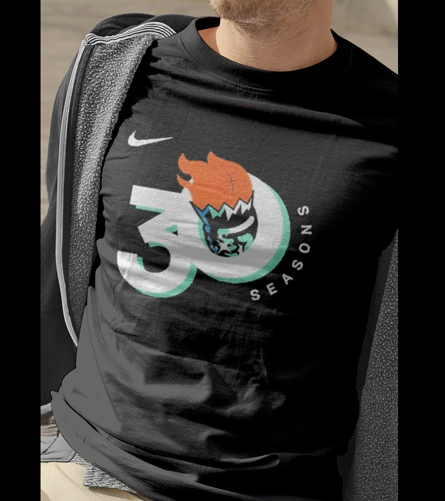 Nike New York Liberty 30 Seasons Anniversary T-Shirt