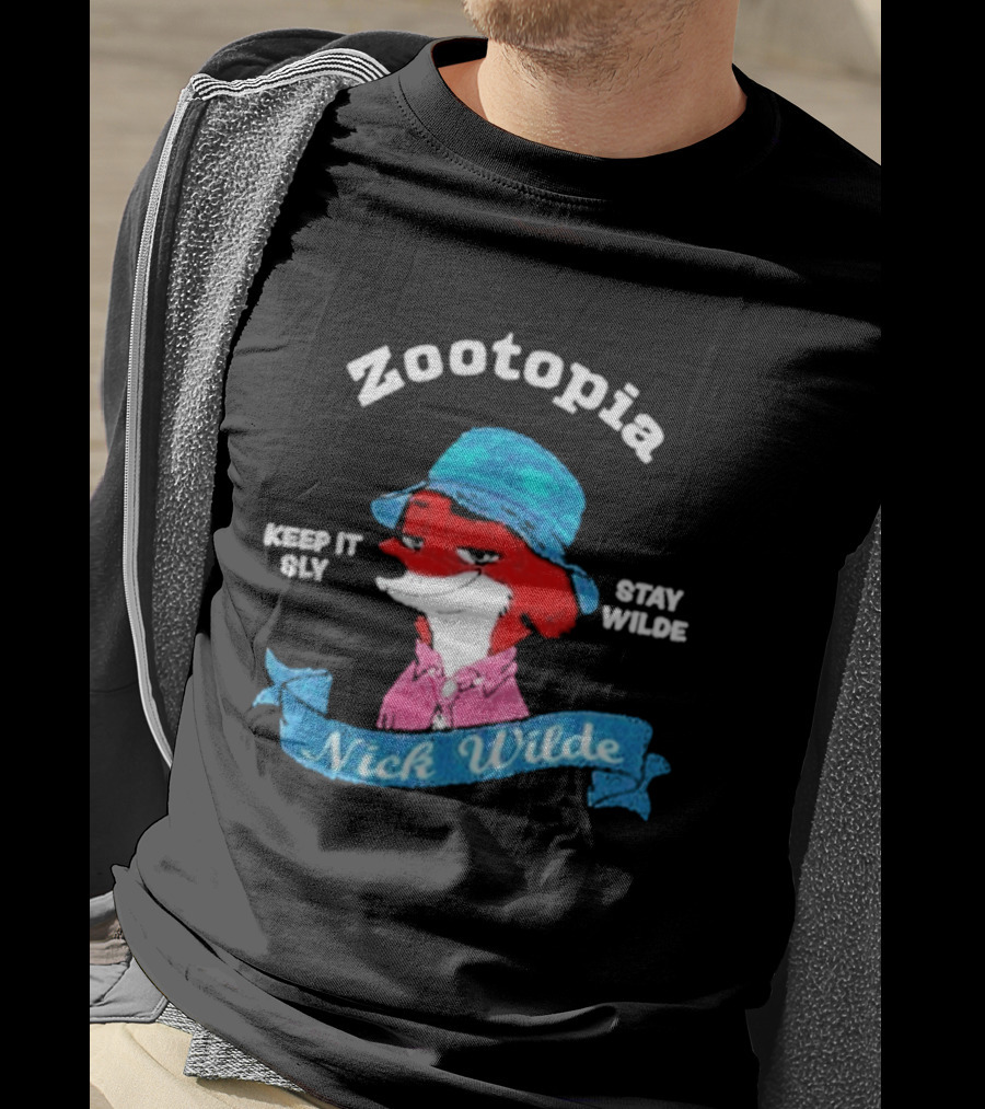 Zootopia Nick Wilde Keep It Sly Stay Wilde T-Shirt