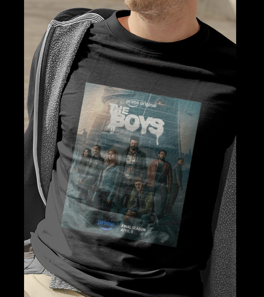 Prime Original The Boys Final Season April 8 Billy Butcher Team T-Shirt