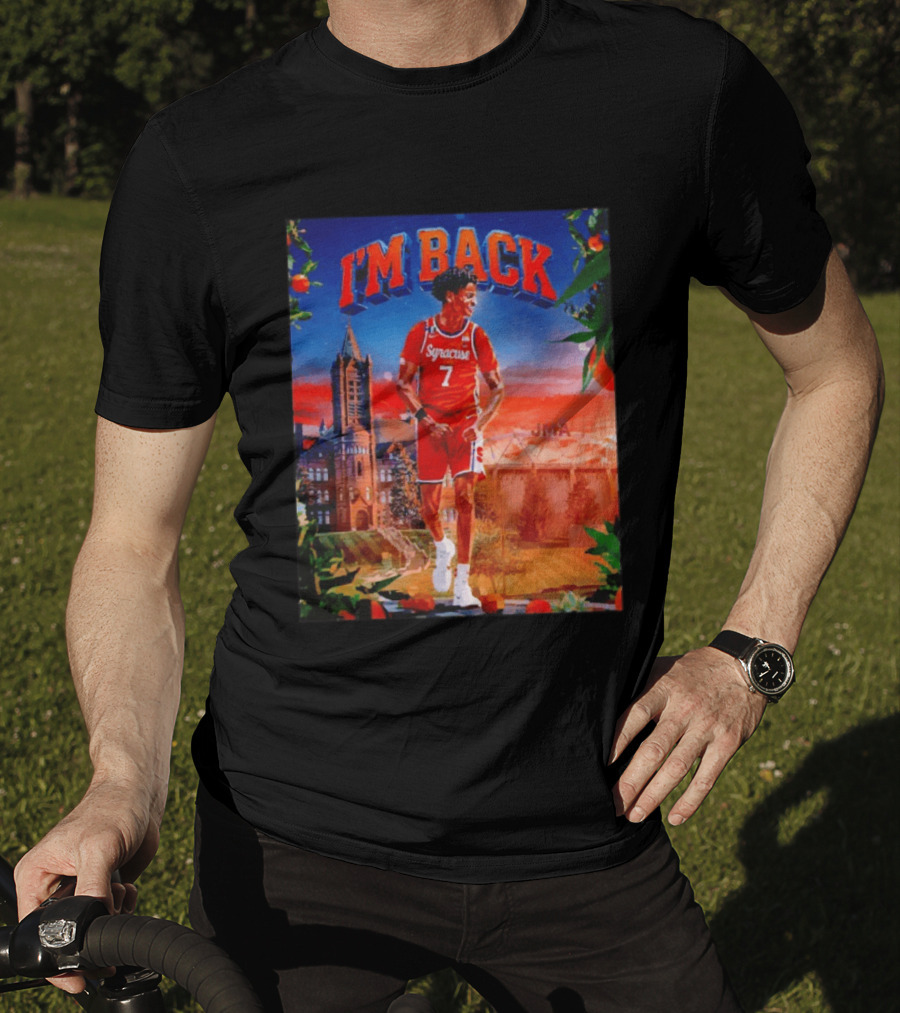 I'M BACK Kiyan Anthony Syracuse Orange Basketball Player JMA T-Shirt