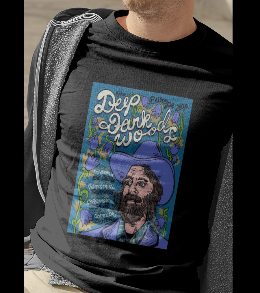 The Deep Dark Woods Europe 2026 Sint Niklaas De Casino Nijmegen Merleyn Copenhagen Vega Odense Dexter T-Shirt