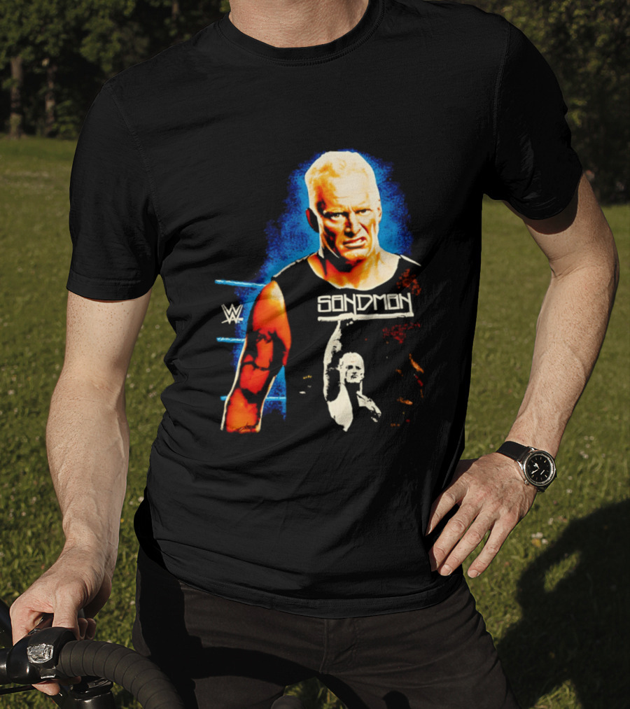Wrestling Icon Sandman WWE Hardcore Legend T-Shirt