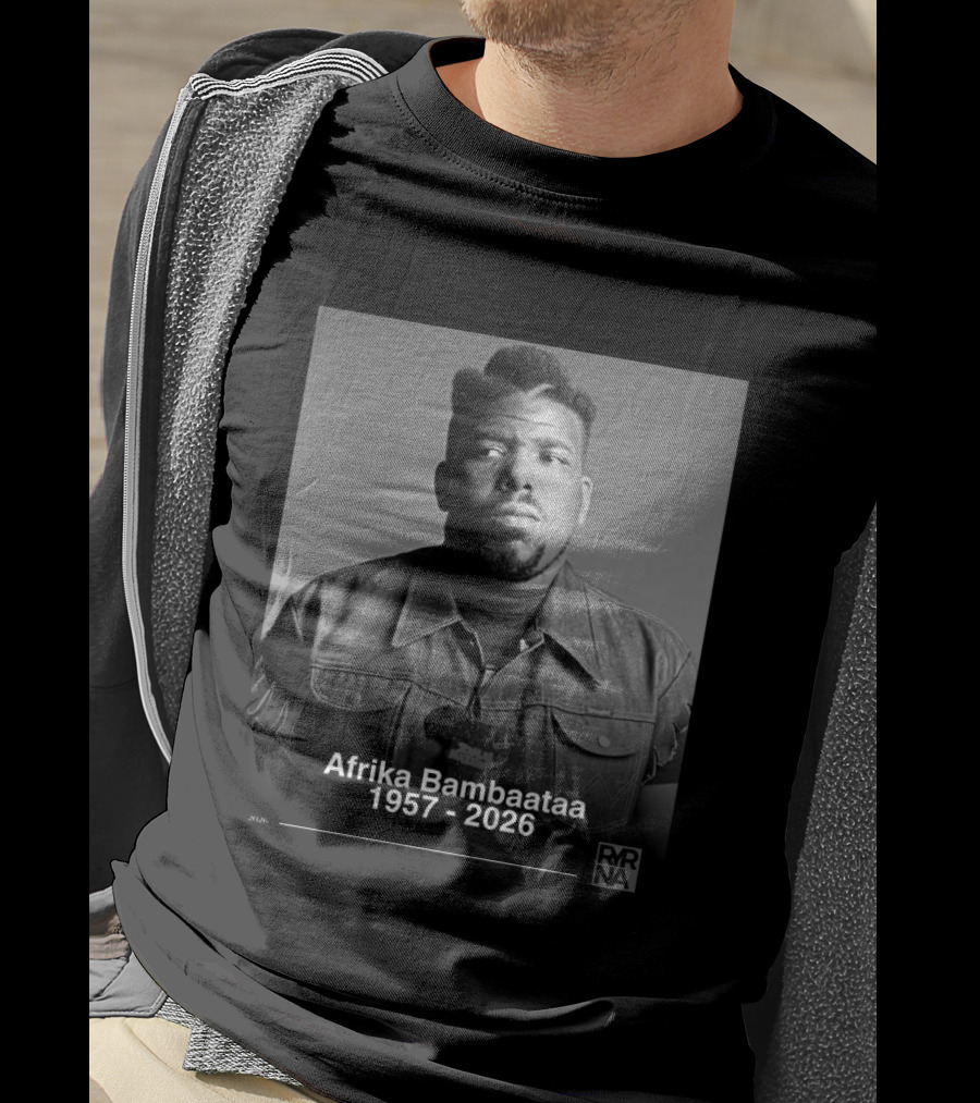Afrika Bambaataa 1957 2026 Pioneer Legacy RNNA T-Shirt