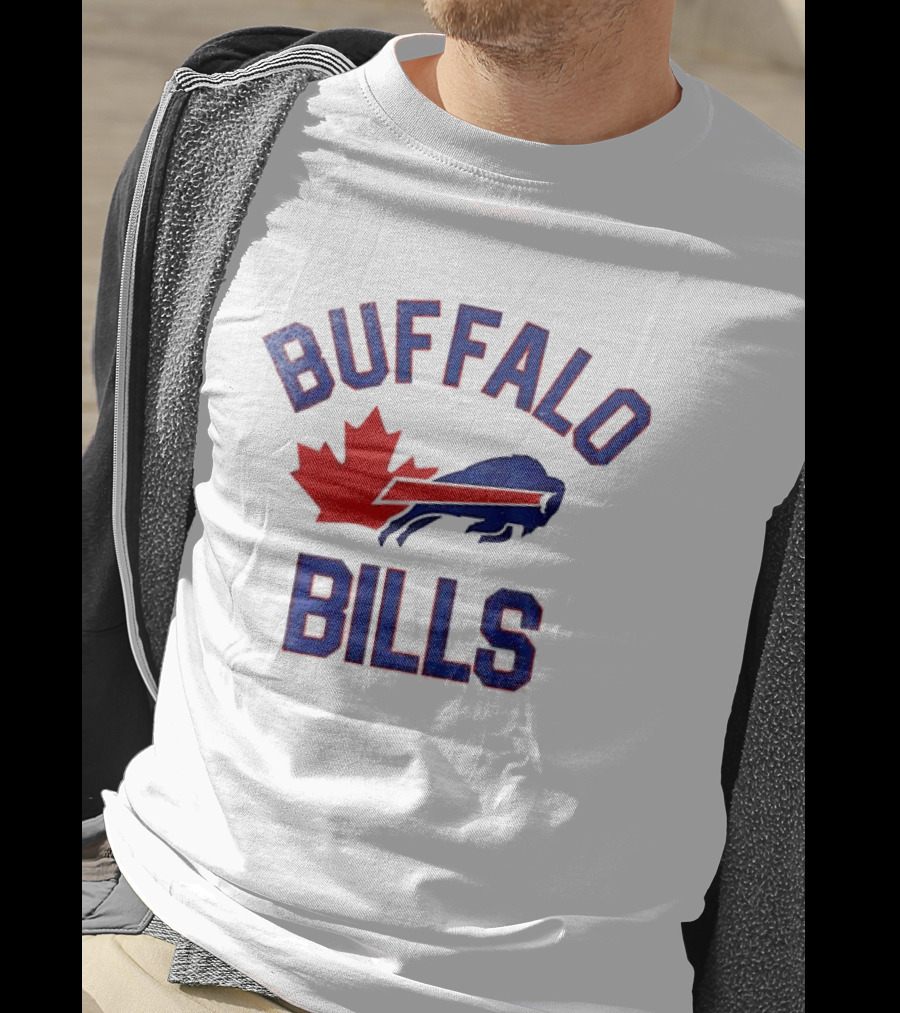 Buffalo Bills Maple Leafs Mafia Canada Collaboration T-Shirt