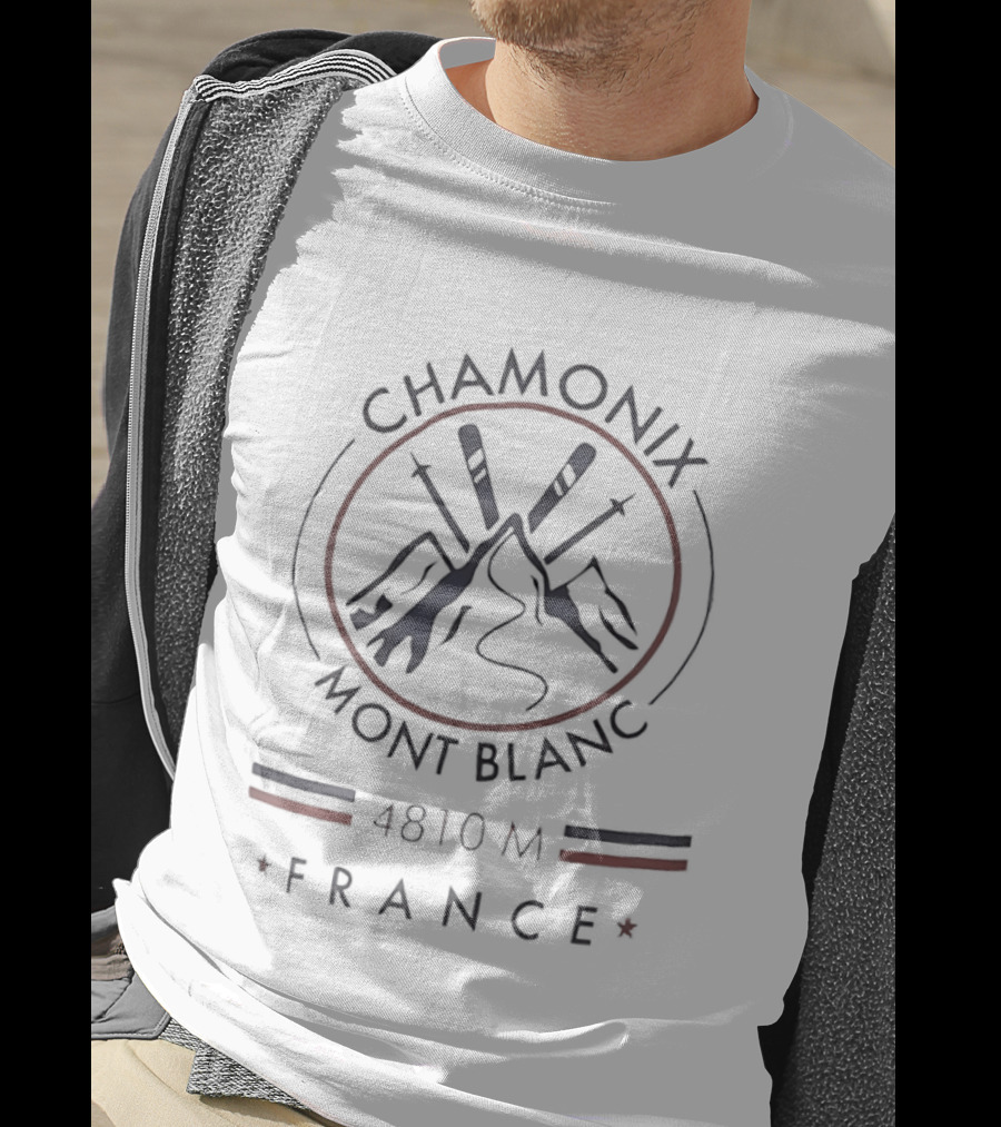 Chamonix Mont Blanc France 4810M T-Shirt