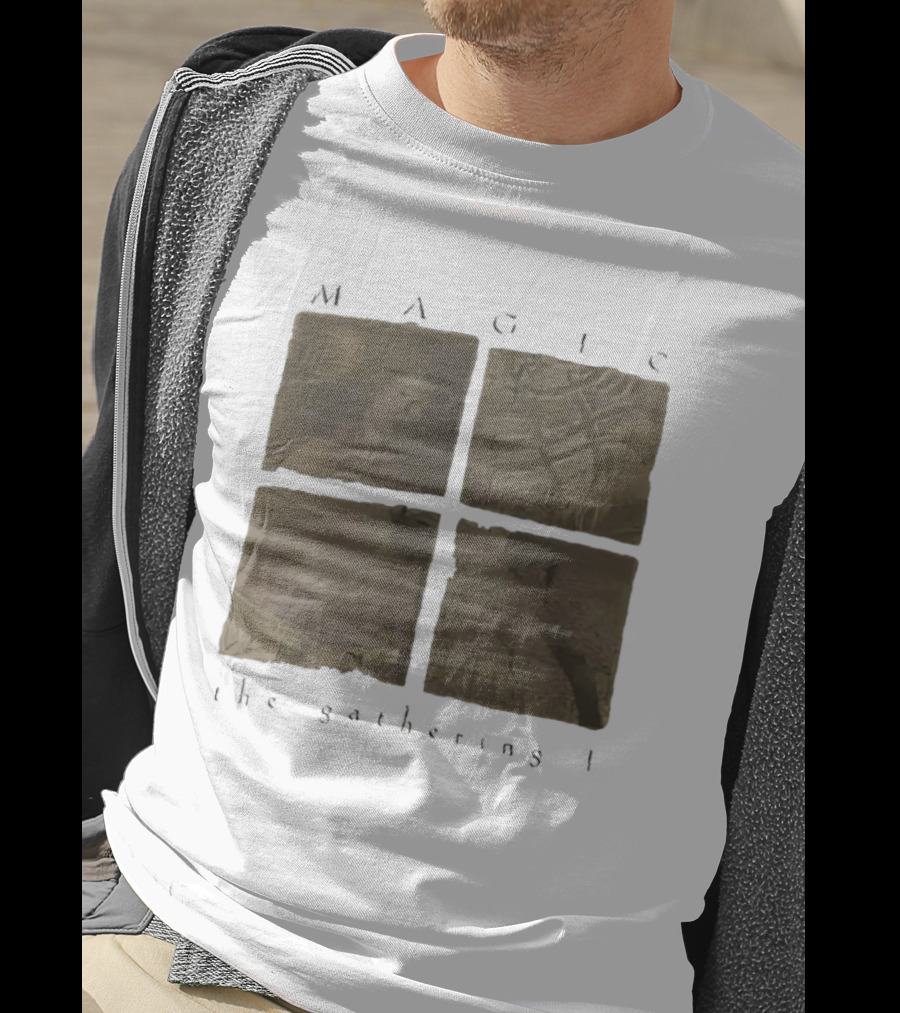 Magic The Gathering I Brown Four Panels Abstract T-Shirt