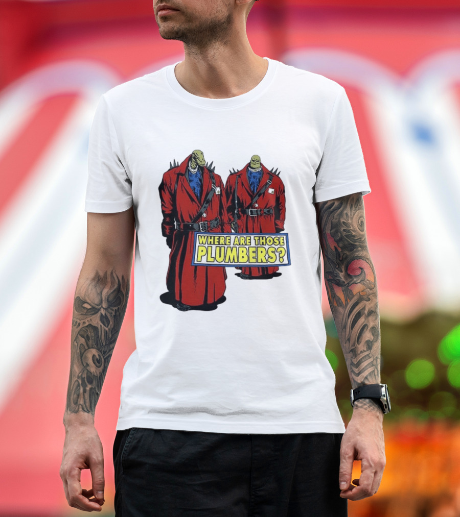 Goomba Super Mario Bros 1993 Where Are Those Plumbers? T-Shirt