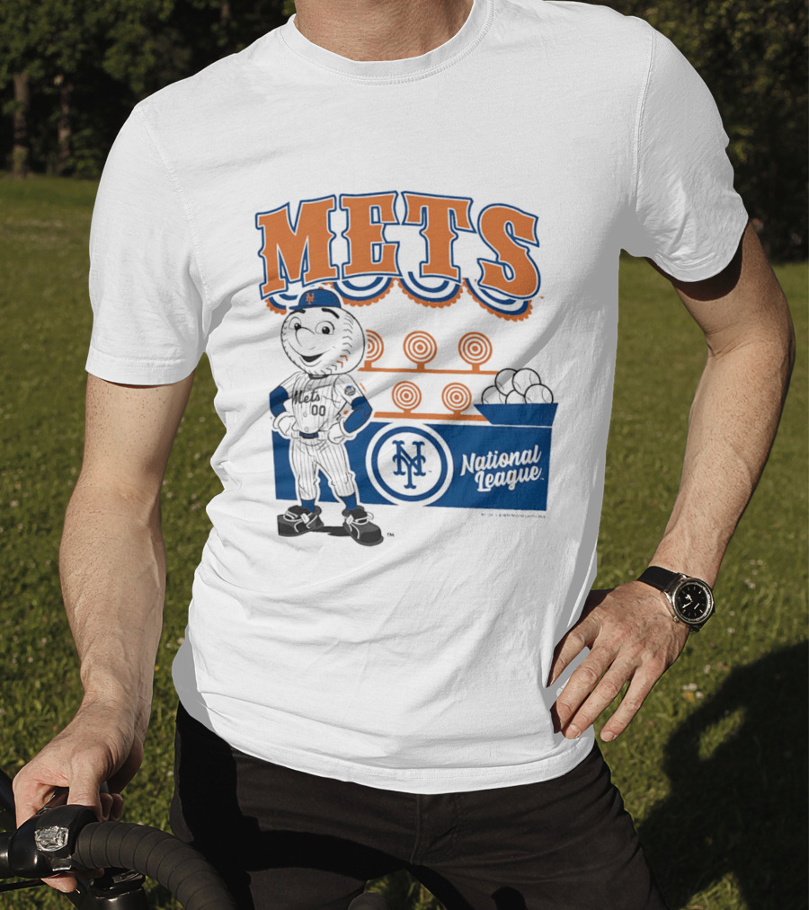 New York Mets 2026 Step Back Up National League MLB T-Shirt