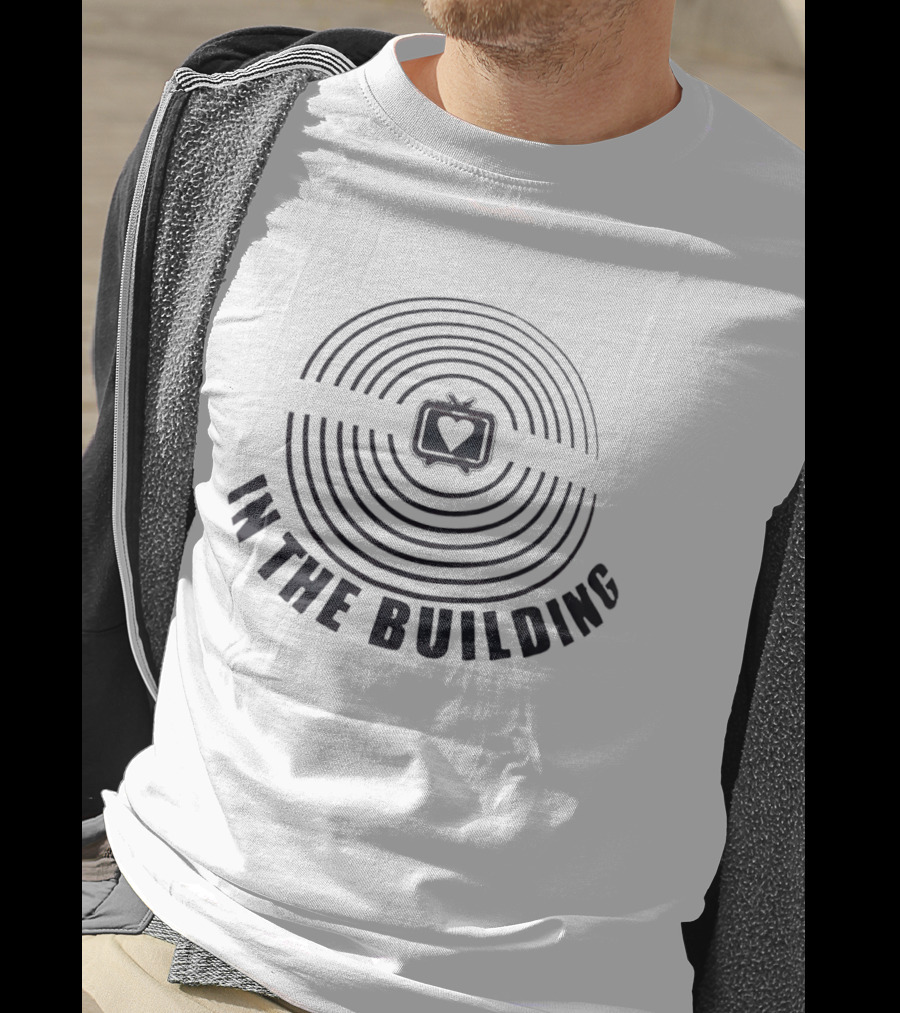 In The Building TV Heart Retro Circles T-Shirt