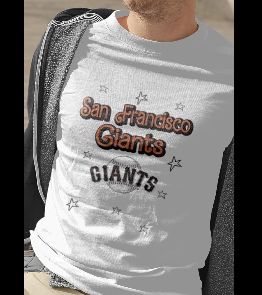 San Francisco Giants X Barbie 3D Hit The Dang Ball Stars T-Shirt