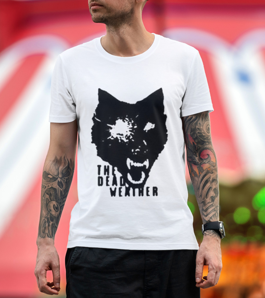 The Dead Weather Wolf Head T-Shirt