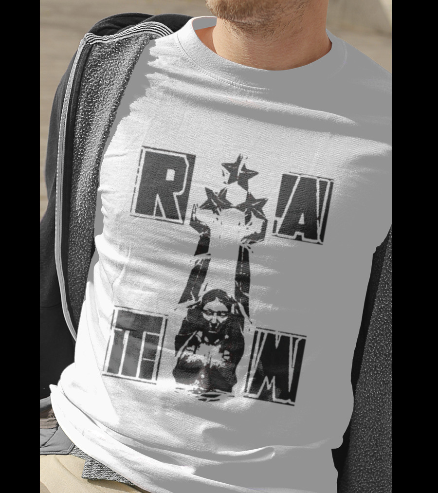 Rage Against The Machine RATM Stars Stencil T-Shirt