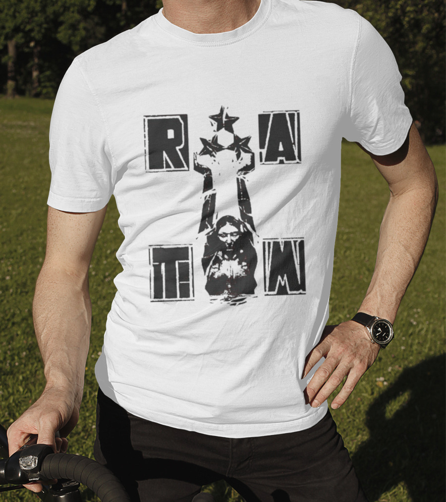 Rage Against The Machine RATM Stars Stencil T-Shirt