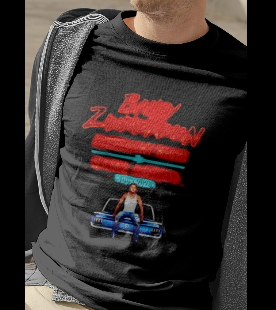Bailey Zimmerman Different Night Same Rodeo Tour 2026 T-Shirt