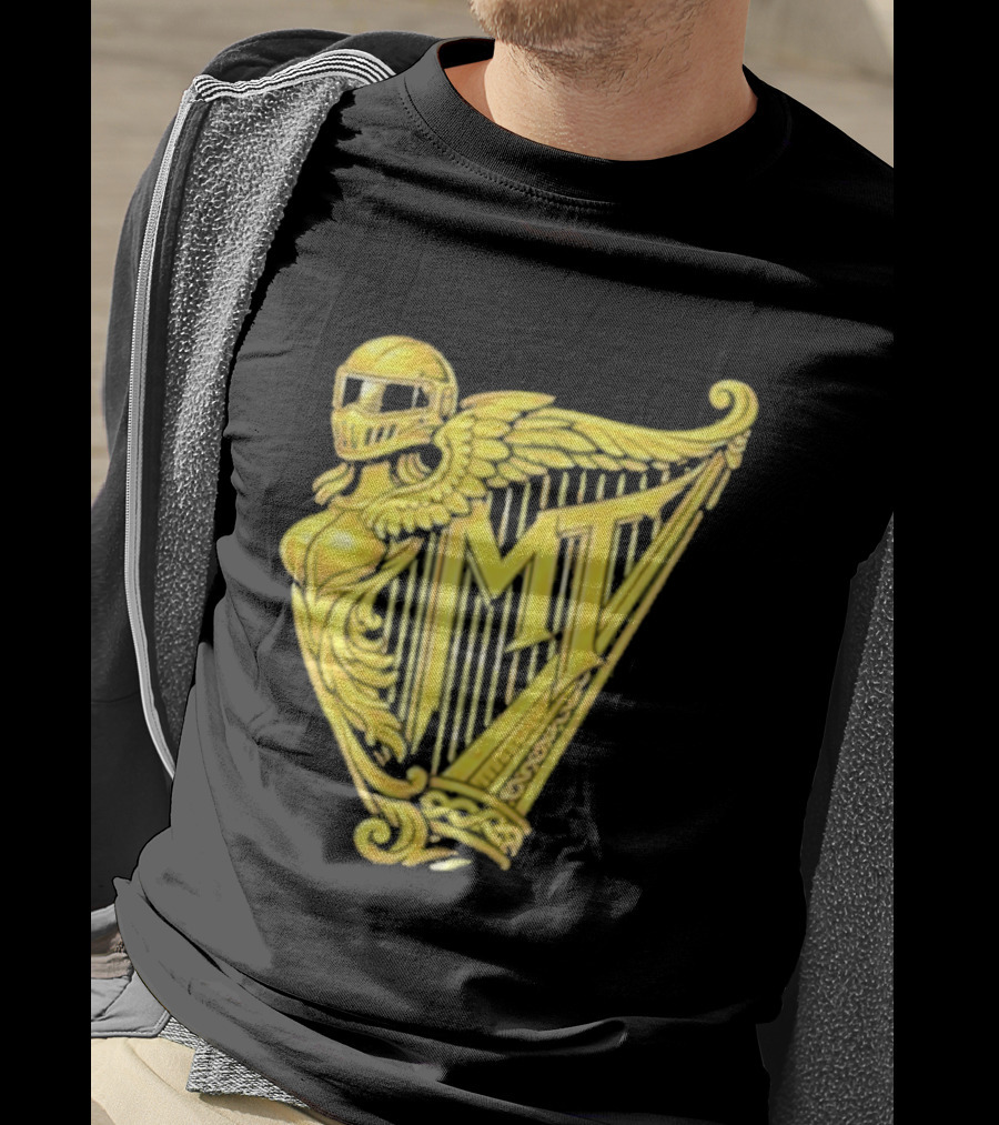 Murder Town USA MT Harp Winged Helmet T-Shirt