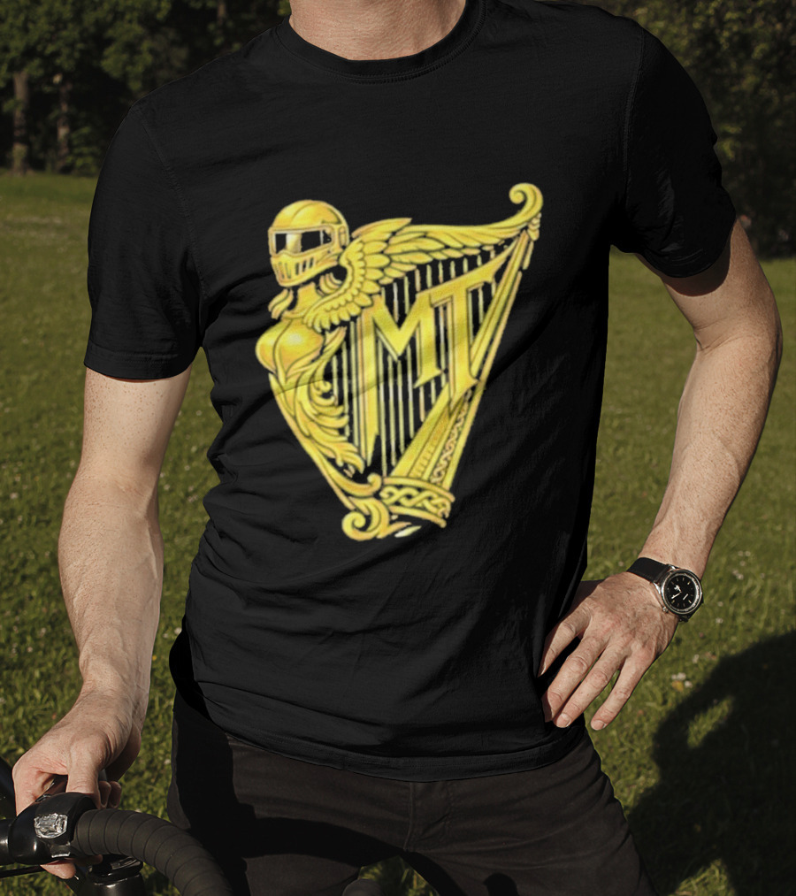 Murder Town USA MT Harp Winged Helmet T-Shirt