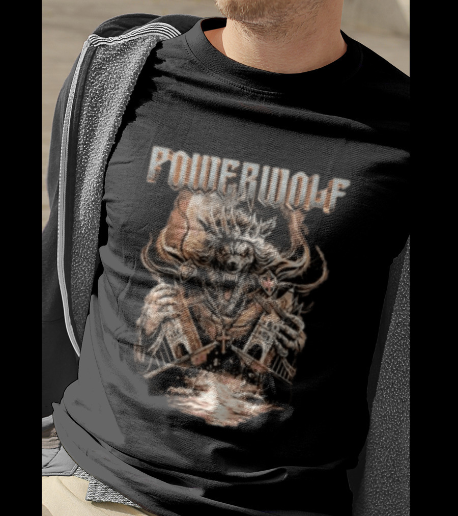 Powerwolf Wake Up The Wembley Metal Mass Ovo Arena London Tour 2026 T-Shirt