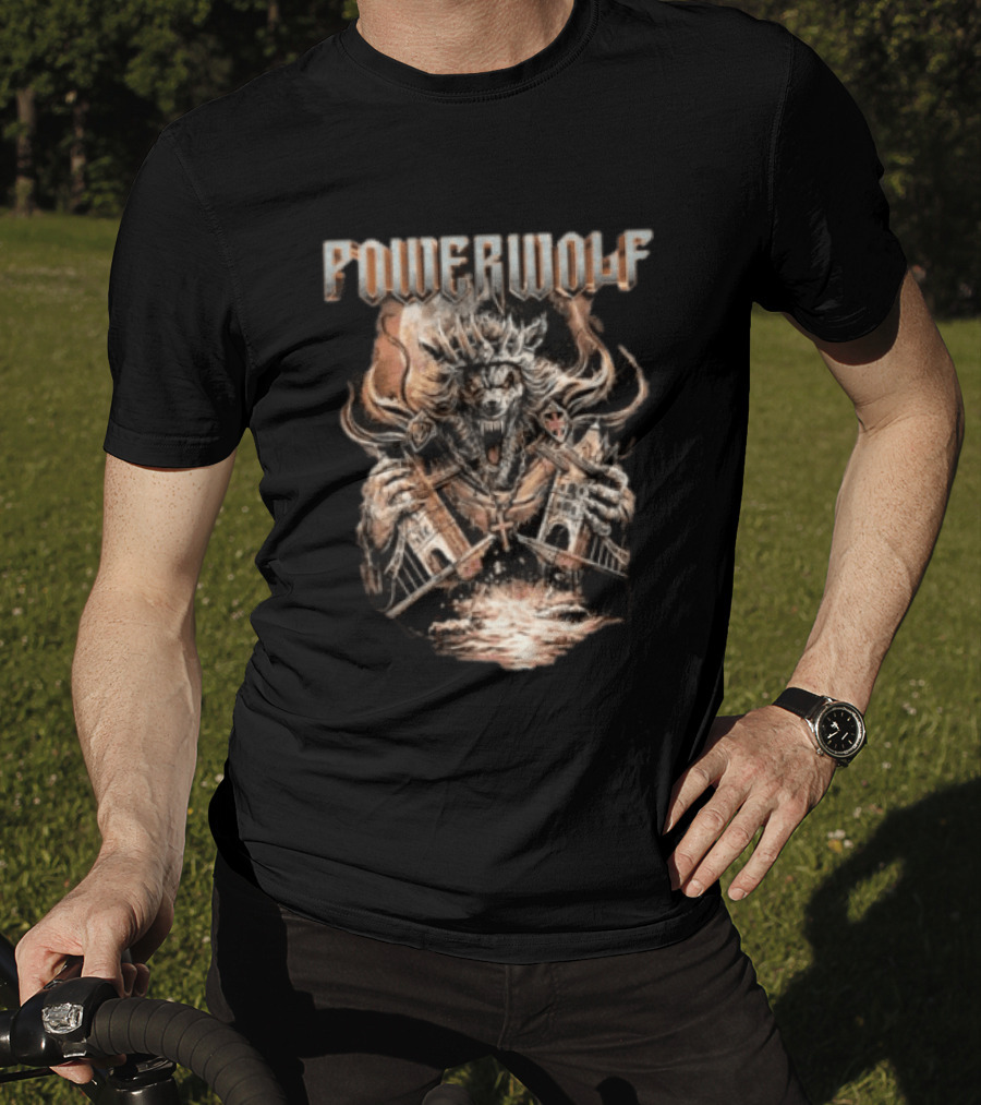 Powerwolf Wake Up The Wembley Metal Mass Ovo Arena London Tour 2026 T-Shirt
