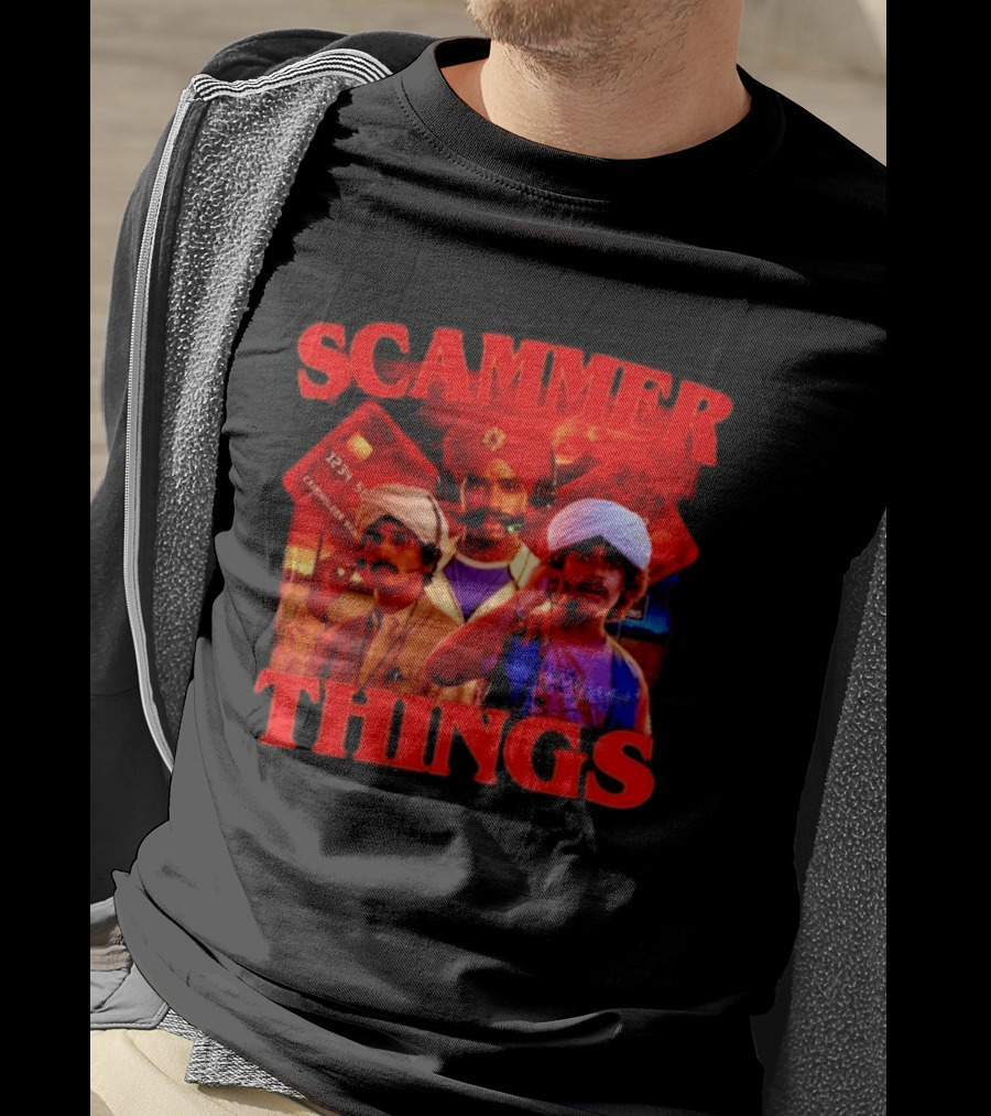 Scammer Things Credit Card Call Center T-Shirt