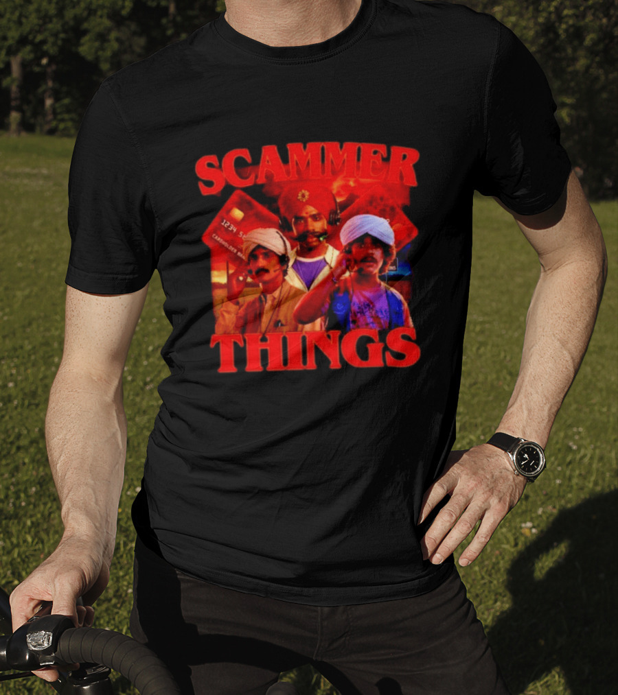 Scammer Things Credit Card Call Center T-Shirt