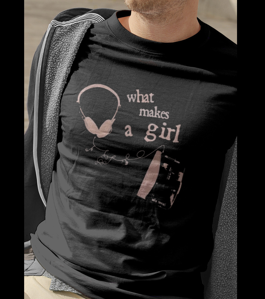 Conan Gray Wishbone World Tour 2026 What Makes A Girl Headphones Music Notes T-Shirt