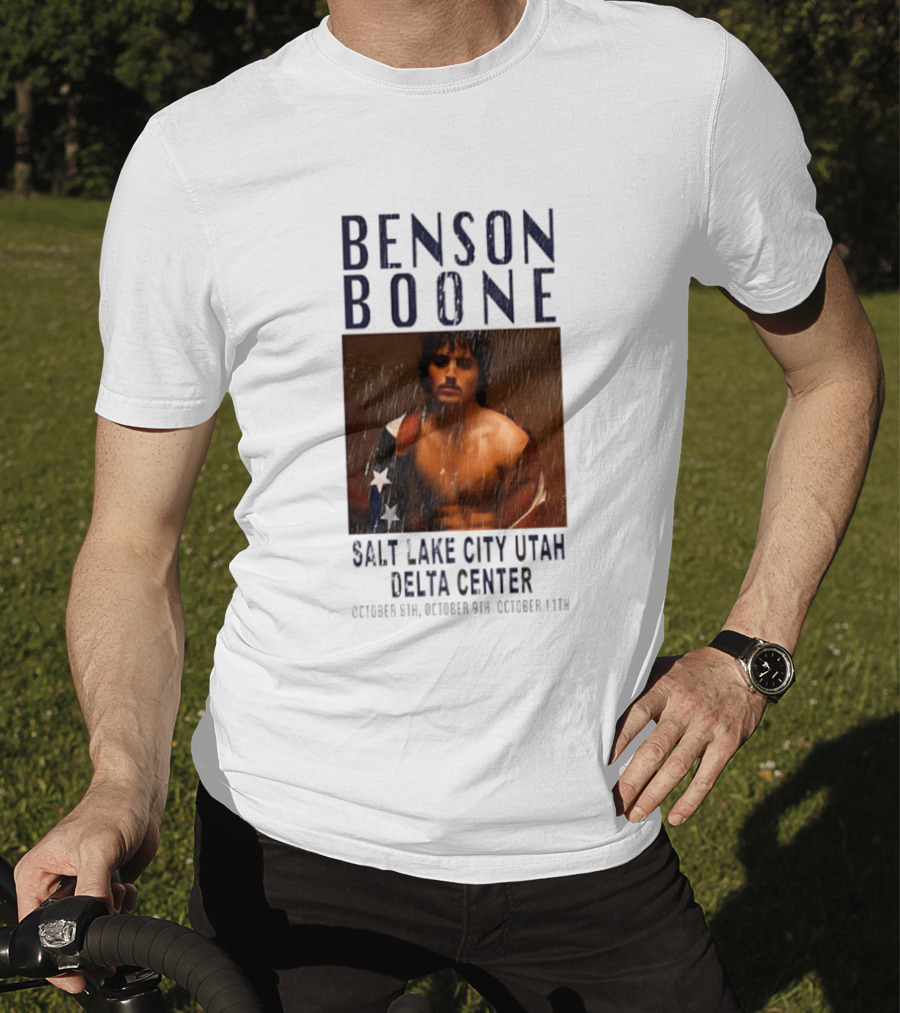 Benson Boone Salt Lake City Utah Delta Center October 8th 9th 11th T-Shirt