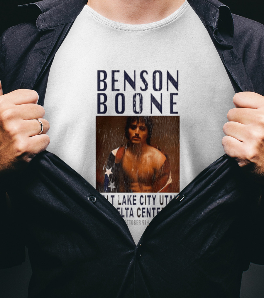 Benson Boone Salt Lake City Utah Delta Center October 8th 9th 11th T-Shirt