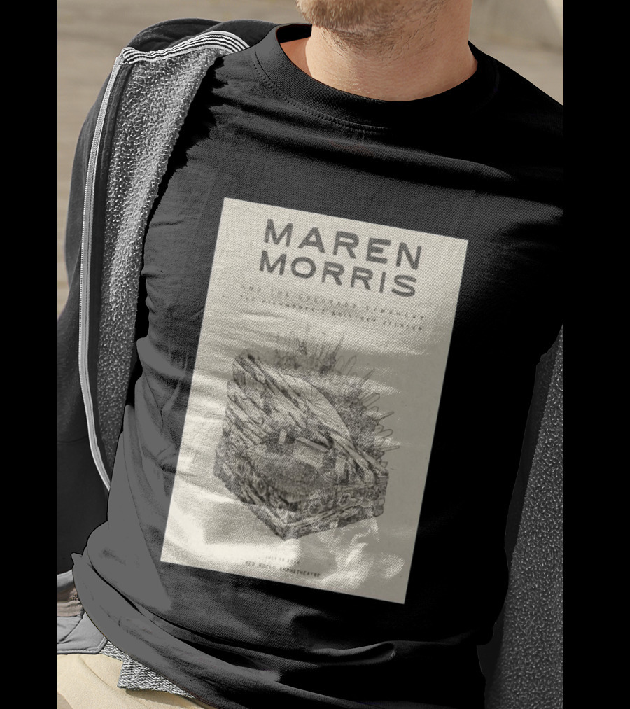 Maren Morris Red Rocks Amphitheatre July 19 2026 With Colorado Symphony The Highwomen Brittney Spencer T-Shirt