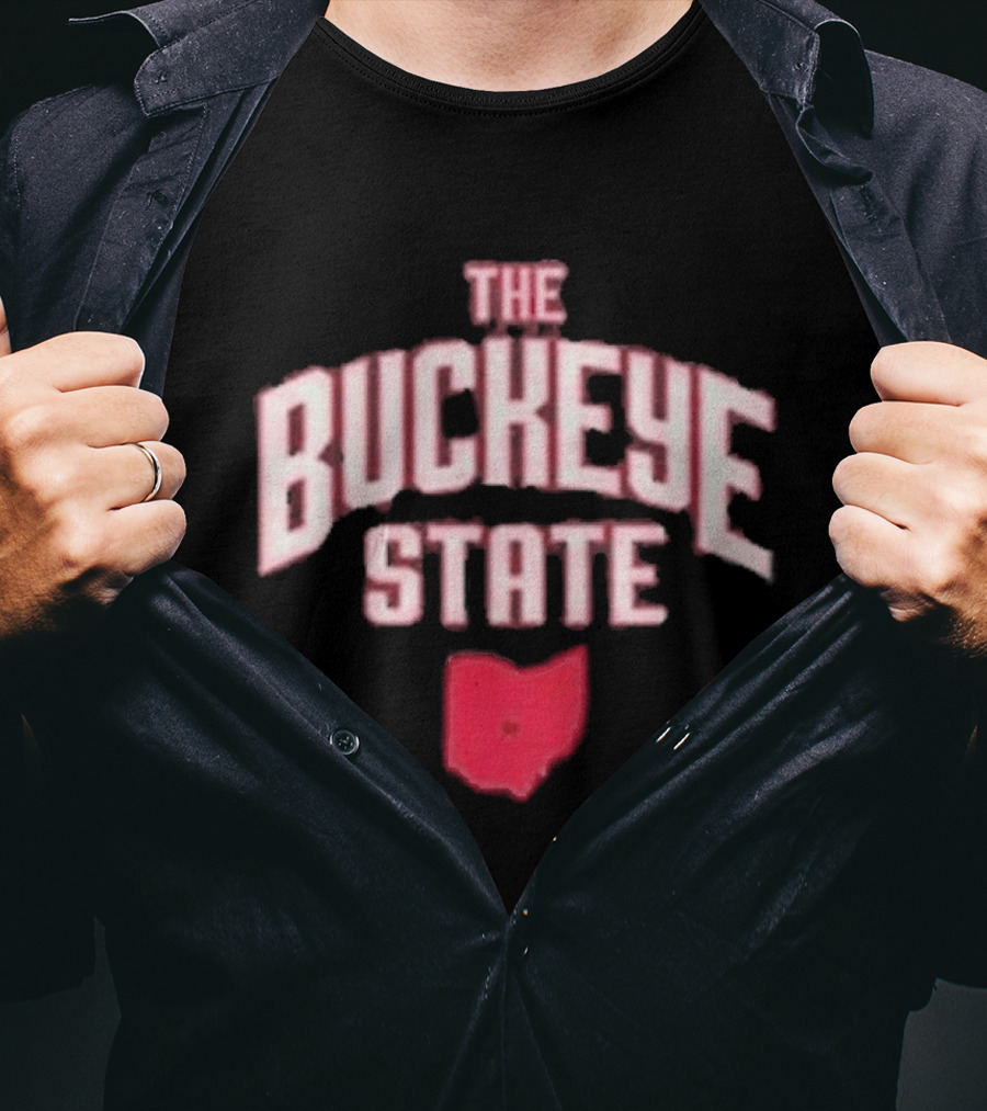 Ohio State Baseball Stealth Black Uniform 2026 The Buckeye State T-Shirt
