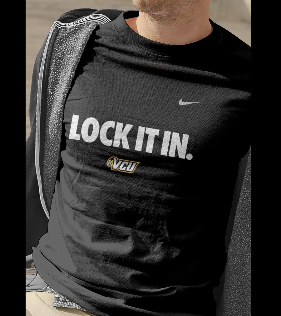 Nike VCU Rams Lock It In Team Legend 2026 T-Shirt