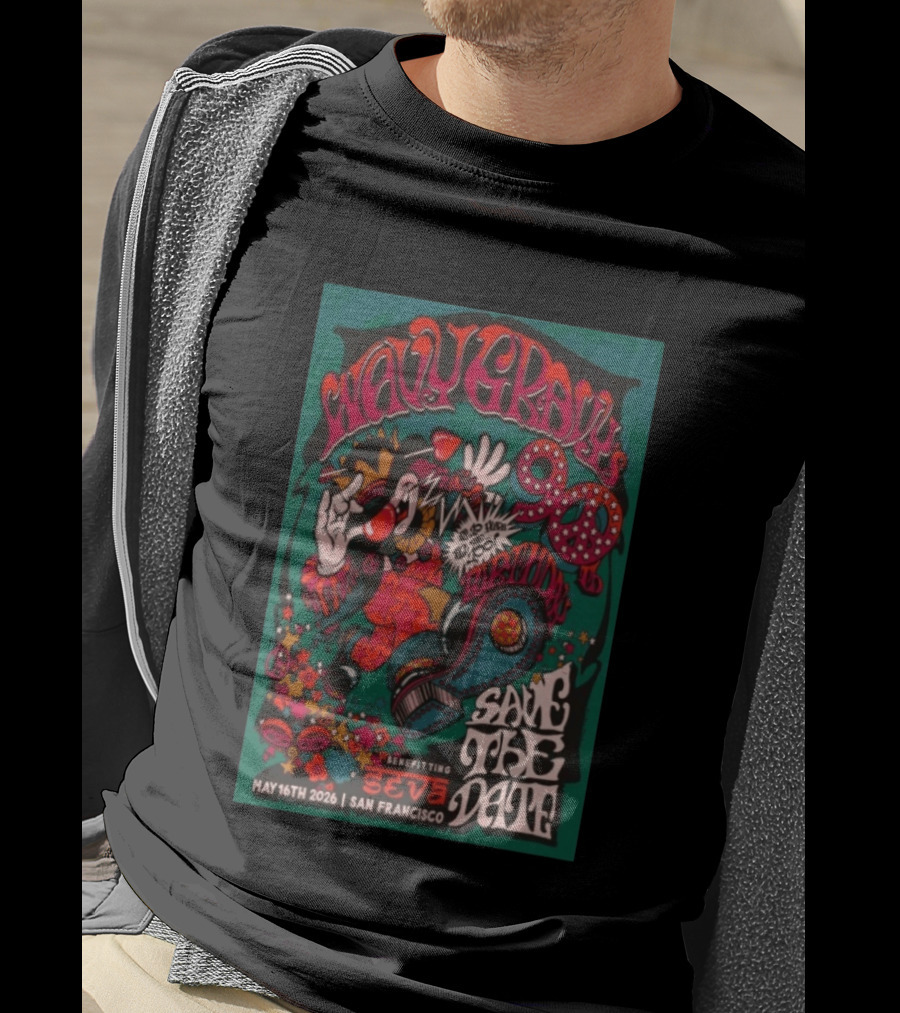 Wavy Gravy May 2026 Bay Area Gig T-Shirt