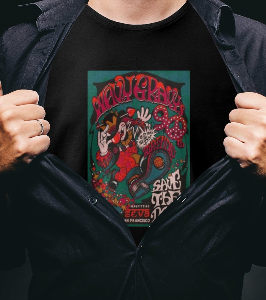 Wavy Gravy May 2026 Bay Area Gig T-Shirt