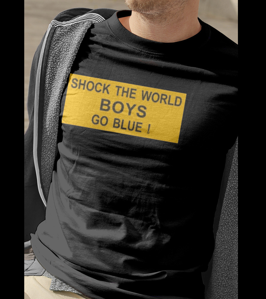 Shock The World Boys Go Blue T-Shirt