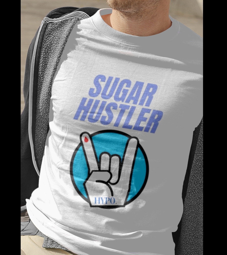 SUGAR HUSTLER HYPO Hand Gesture T-Shirt