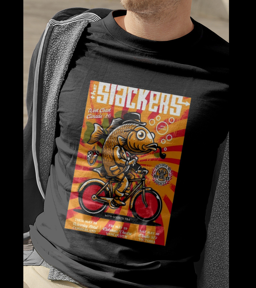 The Slackers West Coast Canada Tour 2026 Victoria Ska And Reggae Society With Guests TBA T-Shirt