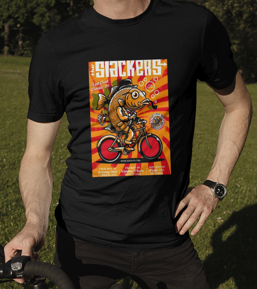 The Slackers West Coast Canada Tour 2026 Victoria Ska And Reggae Society With Guests TBA T-Shirt